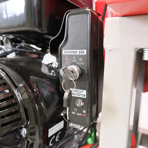 Cortador de Troncos a Gasolina 452 CC c/ Arranque Elétrico Rebocável BT LOGGER Donker´s 